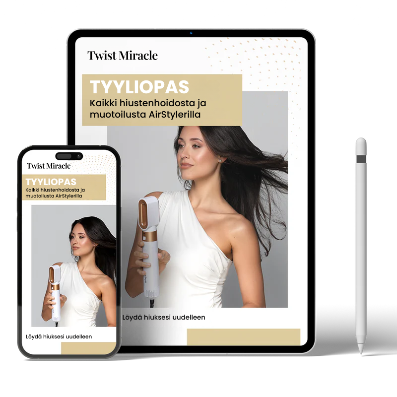 E-kirja - Täydellinen opas terveisiin, tuuheisiin hiuksiin